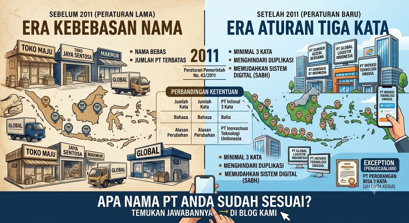 Mengapa Ada Nama PT yang Kurang dari Tiga Kata?