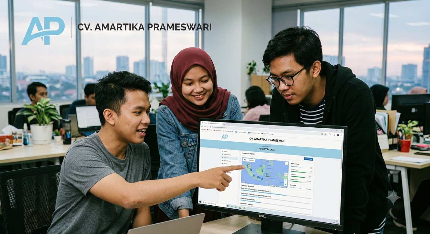 Transparansi proses lewat fitur Tracker.